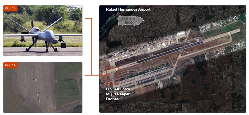 英媒发现美军正在升级一处废弃海军基地,“可能想恐吓马杜罗”